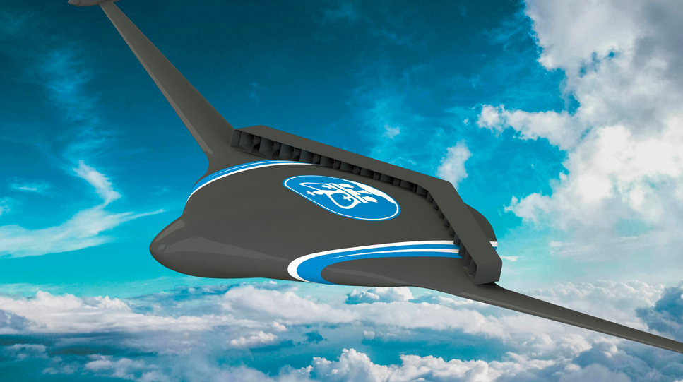 Photo of eco-friendly airplane model