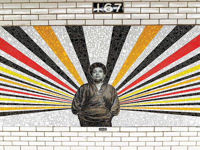 Subway mosaic