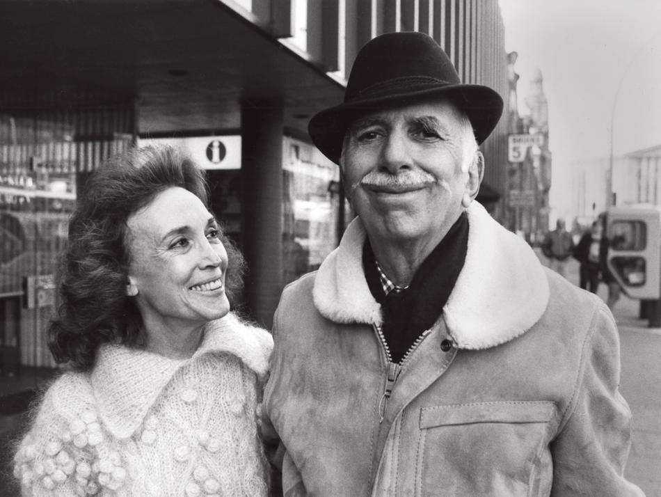 Helen Gurley and David Brown in 1984
