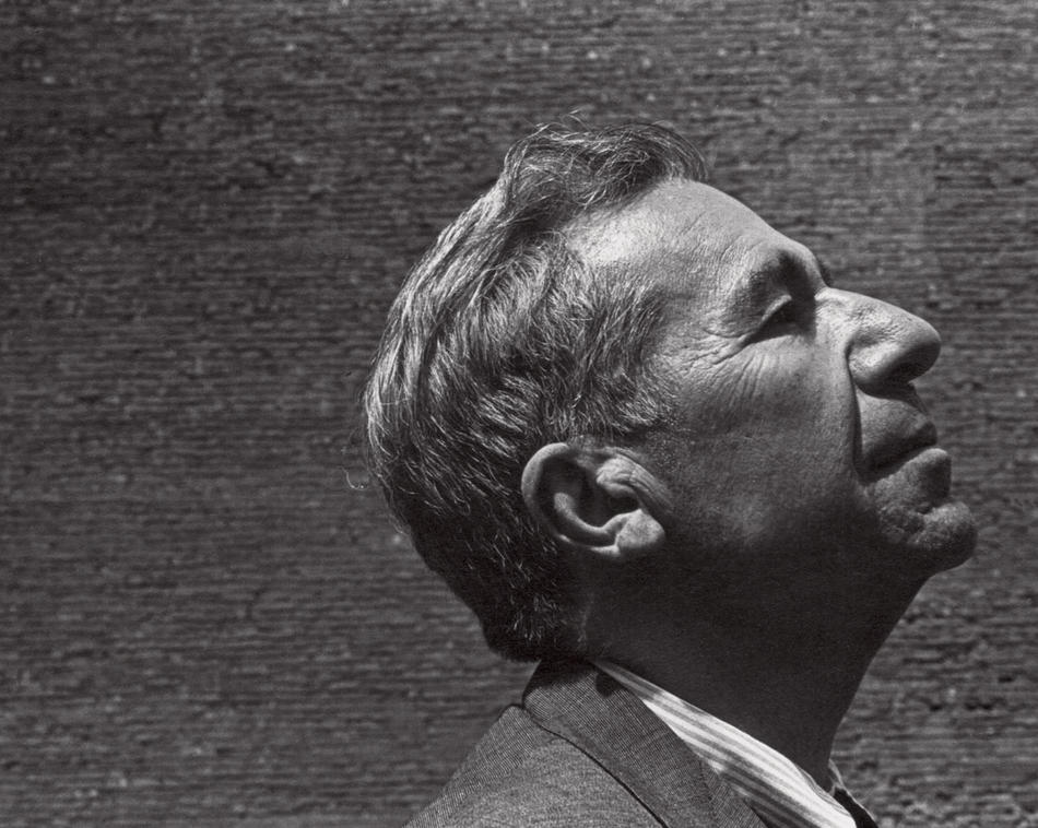 Alfred Kazin, in a 1968 portrait by Arnold Newman