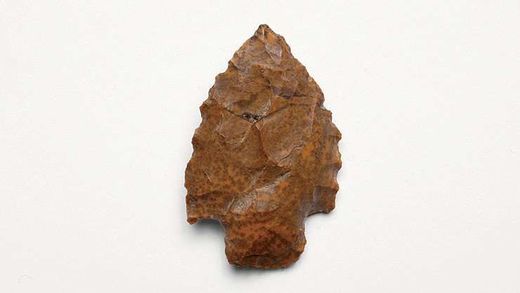 An ancient arrowhead