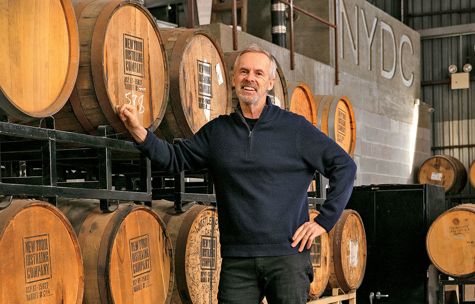 Tom Potter at the New York Distilling Company