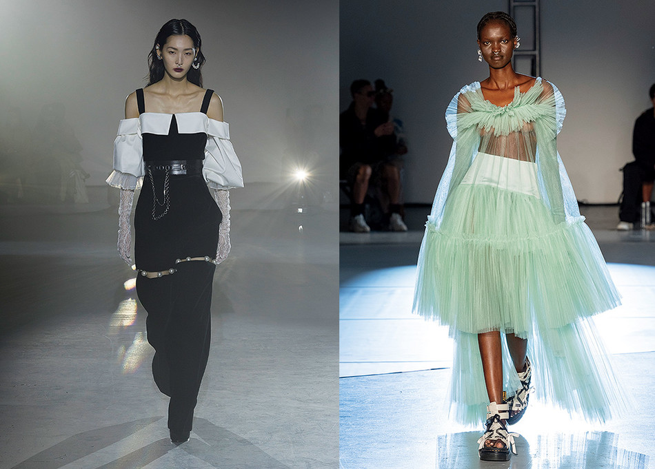 Runway looks from Adeam's fall/winter 2023 and spring/summer 2024 collections