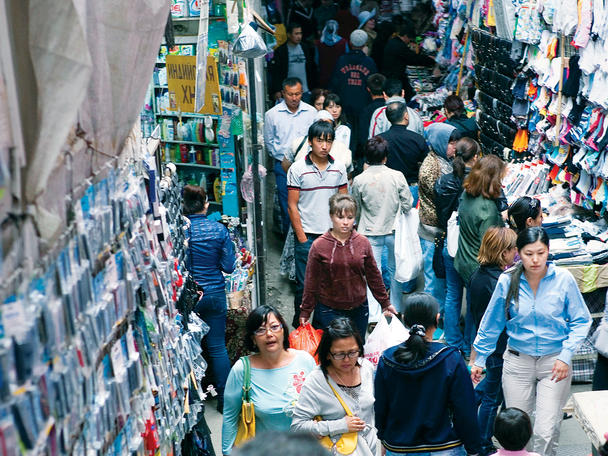 Barakholka Market. (David Trilling)  ​