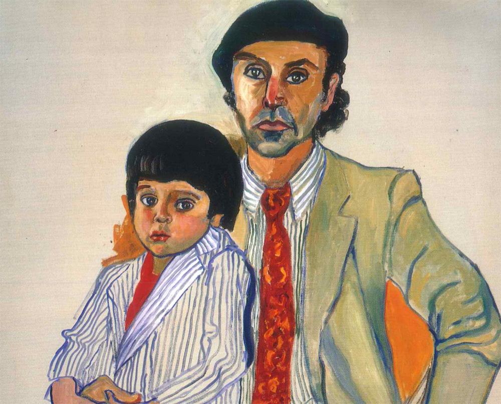 "Hartley and Andrew" by Alice Neel