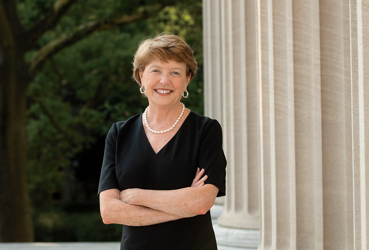 Columbia University provost Mary C. Boyce
