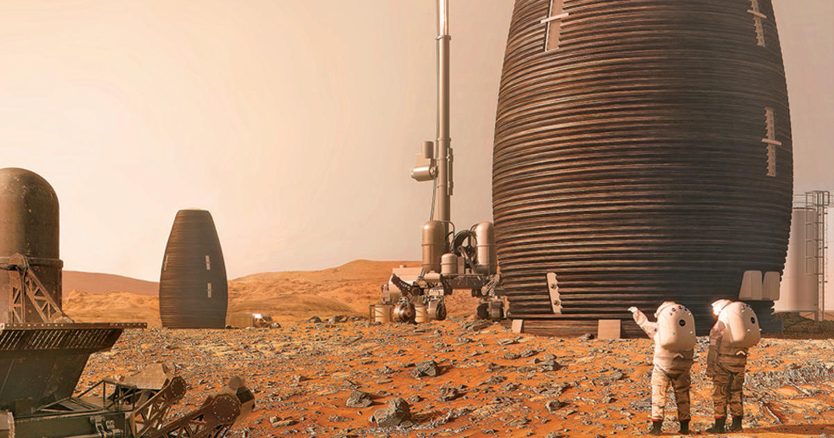 Teams Design 3D Printed Habitats for Mars