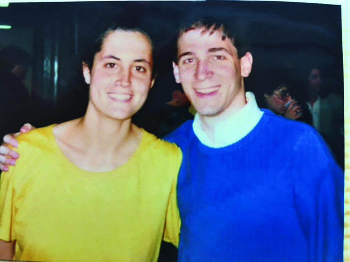Photo of Carnoy and Lavine together in 1988