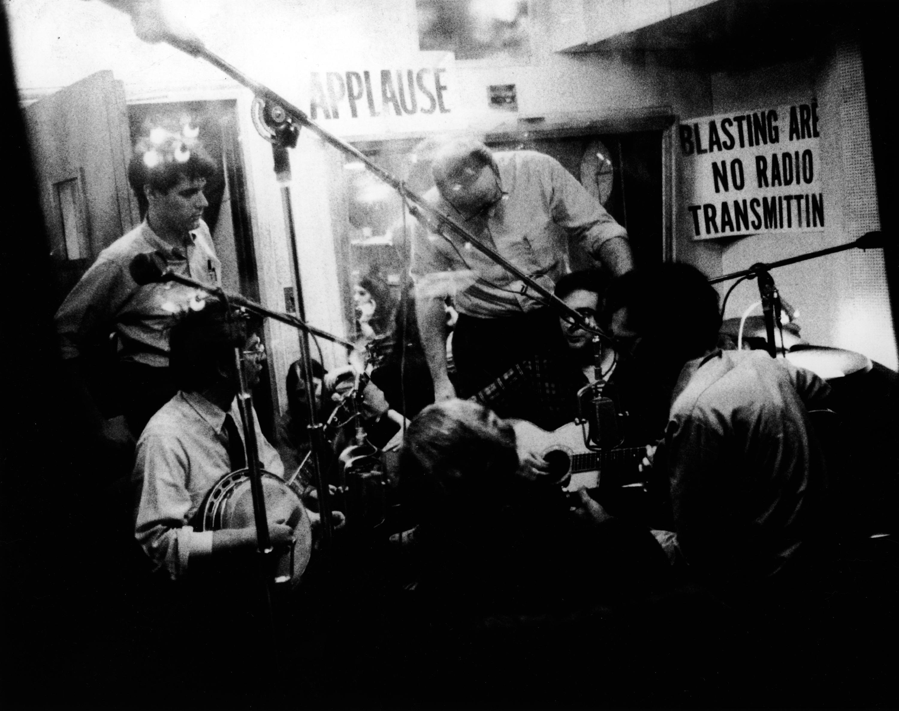 Bob Fass and studio guests