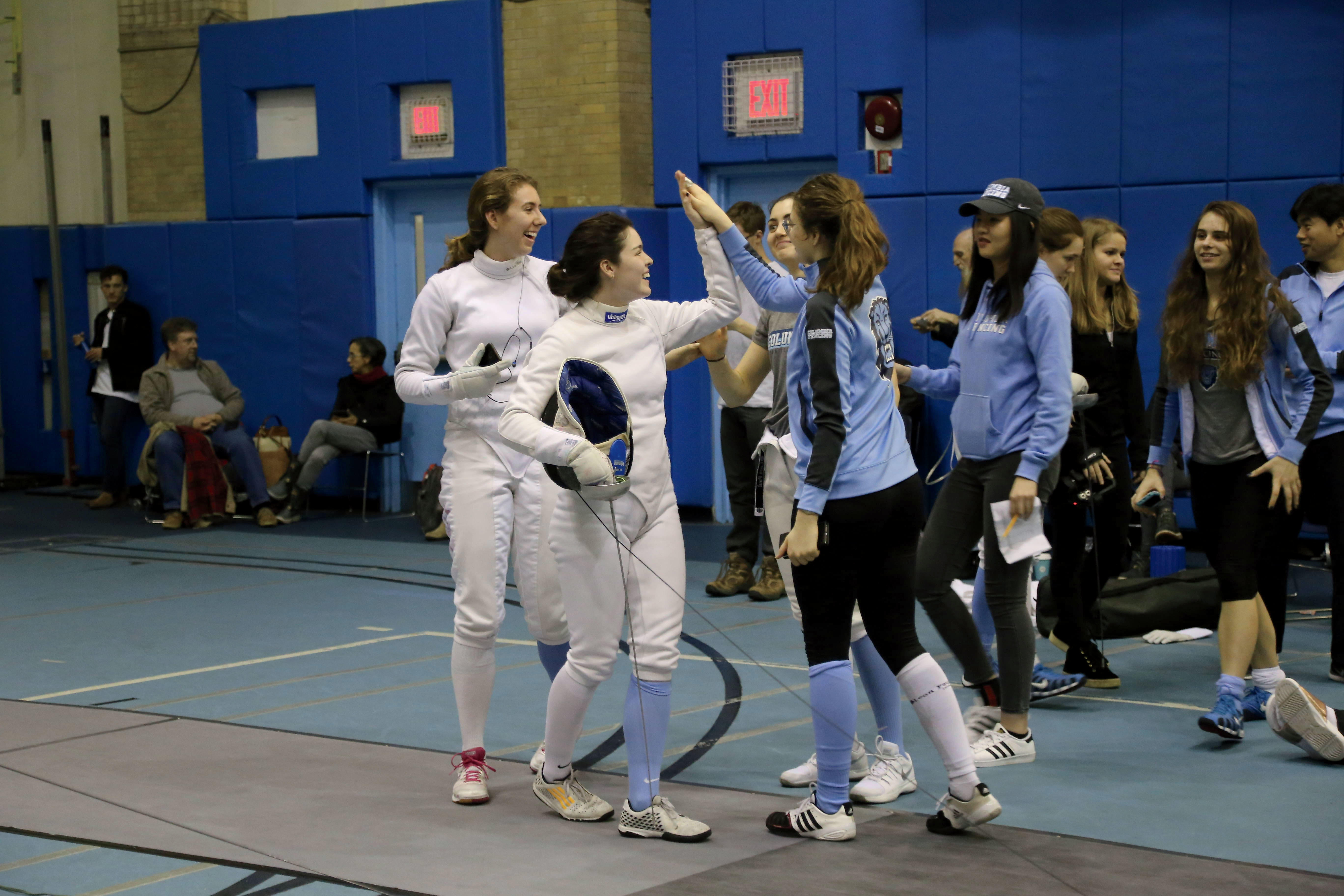 Women's fencing team