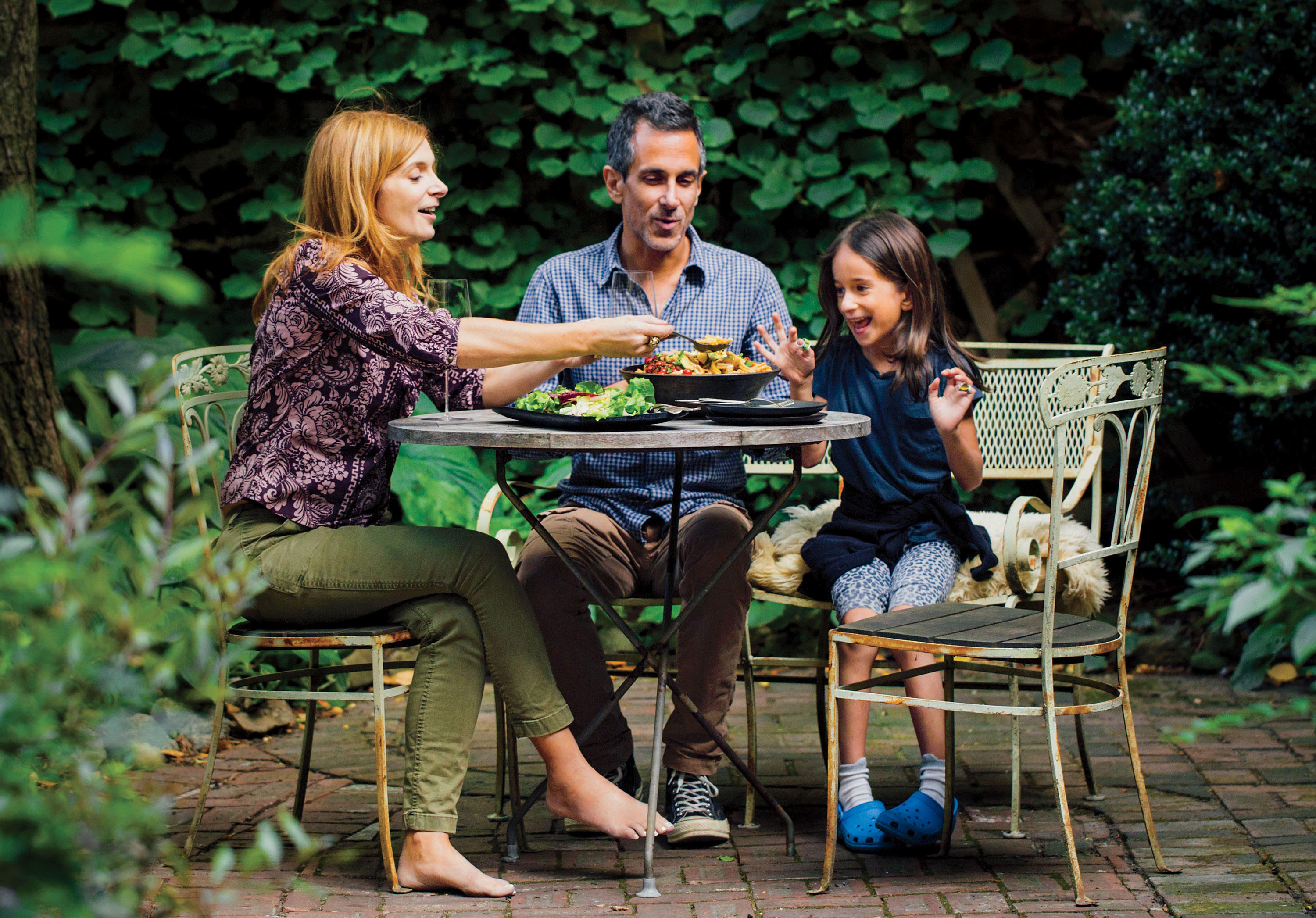 Melissa Clark with family