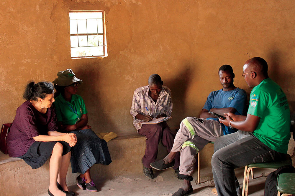 Researchers in Zimbabwe