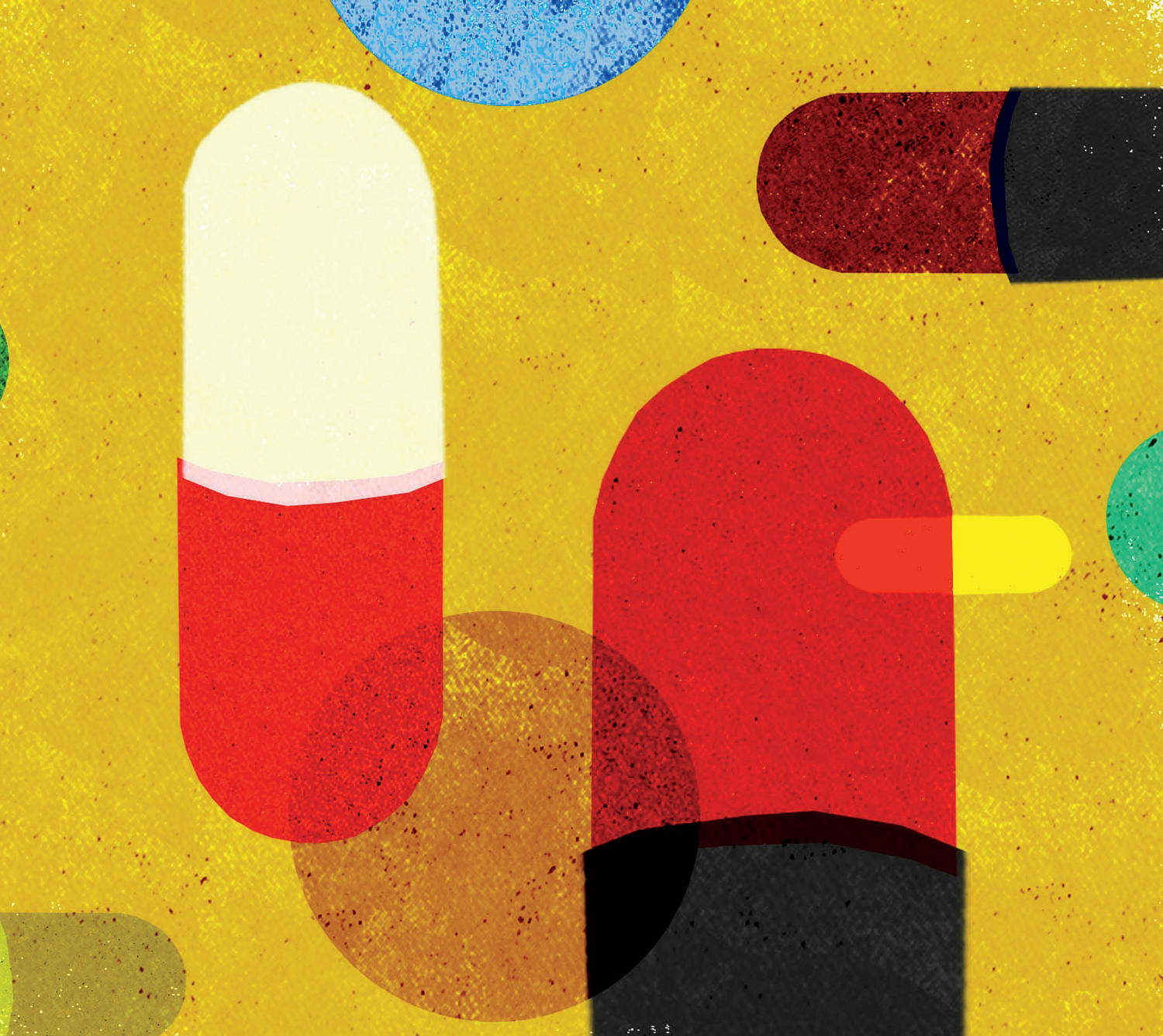 Illustration of pills