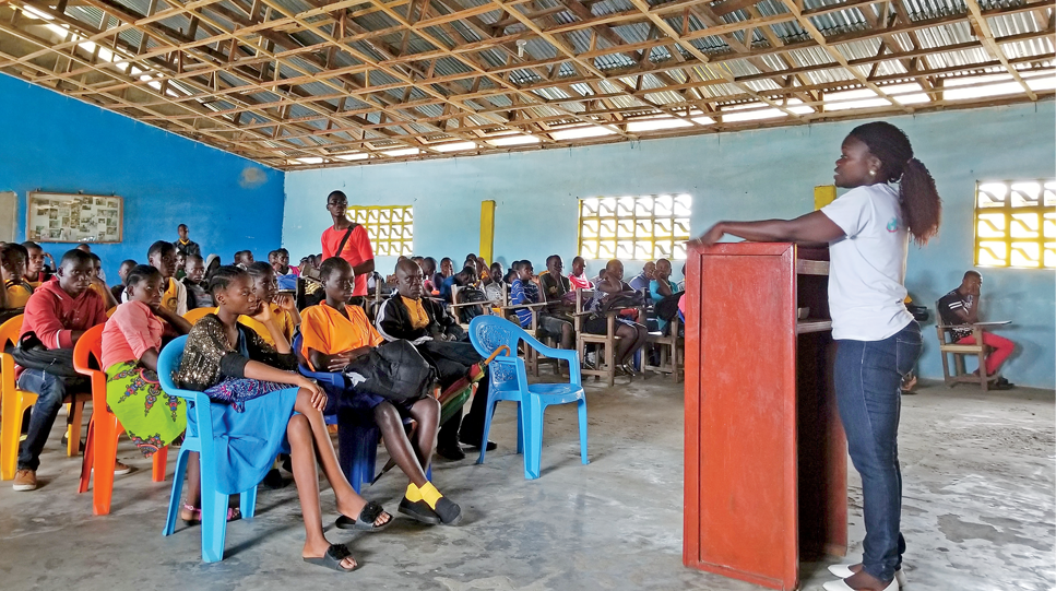 Photo of nursing students in classroom