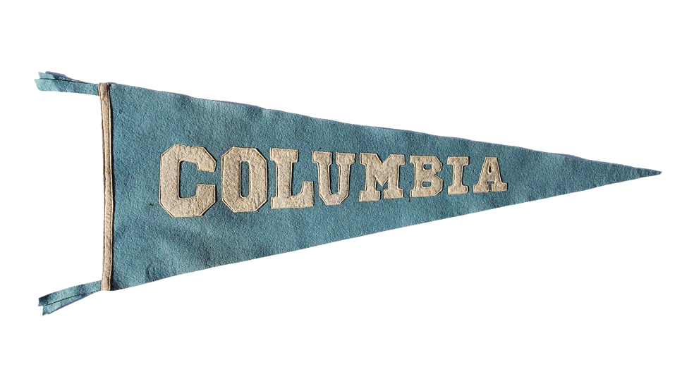 Photo of Columbia pennant