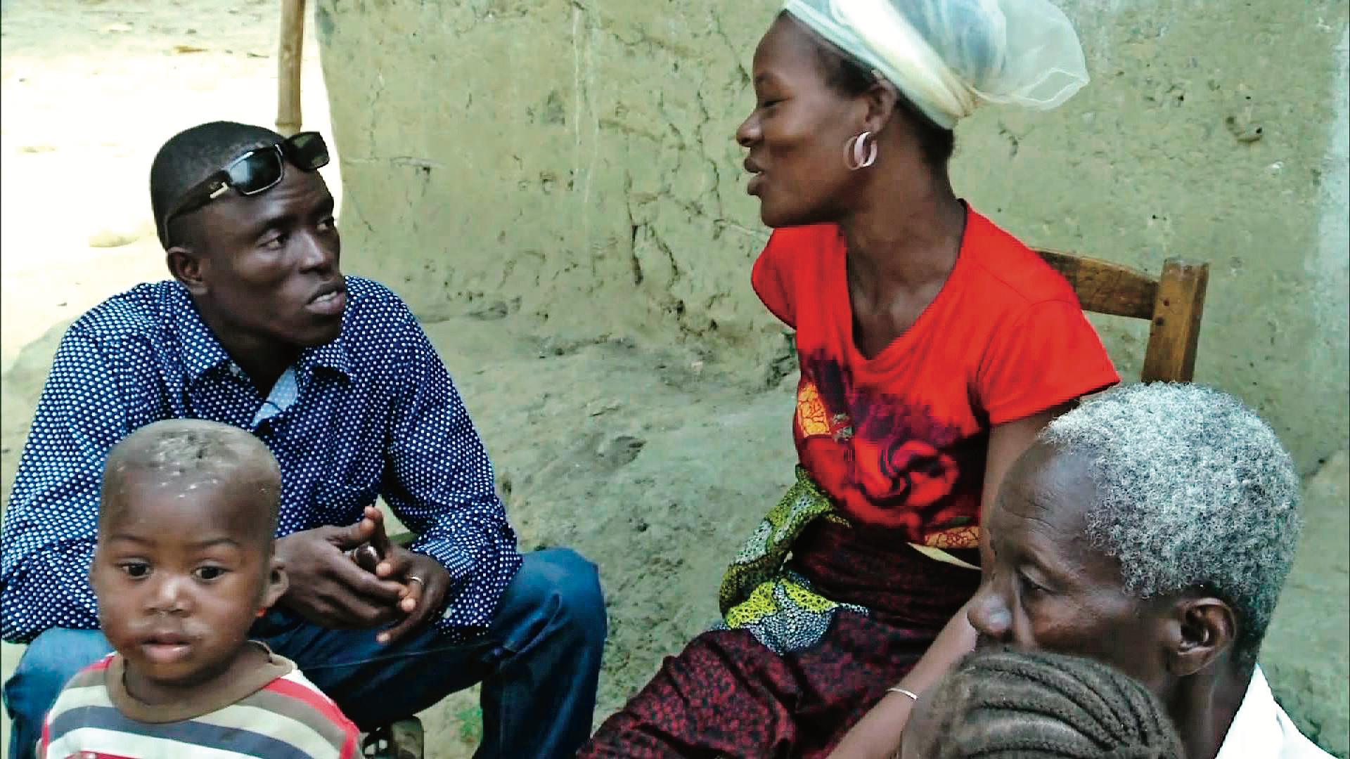 Aaron Debah and patients