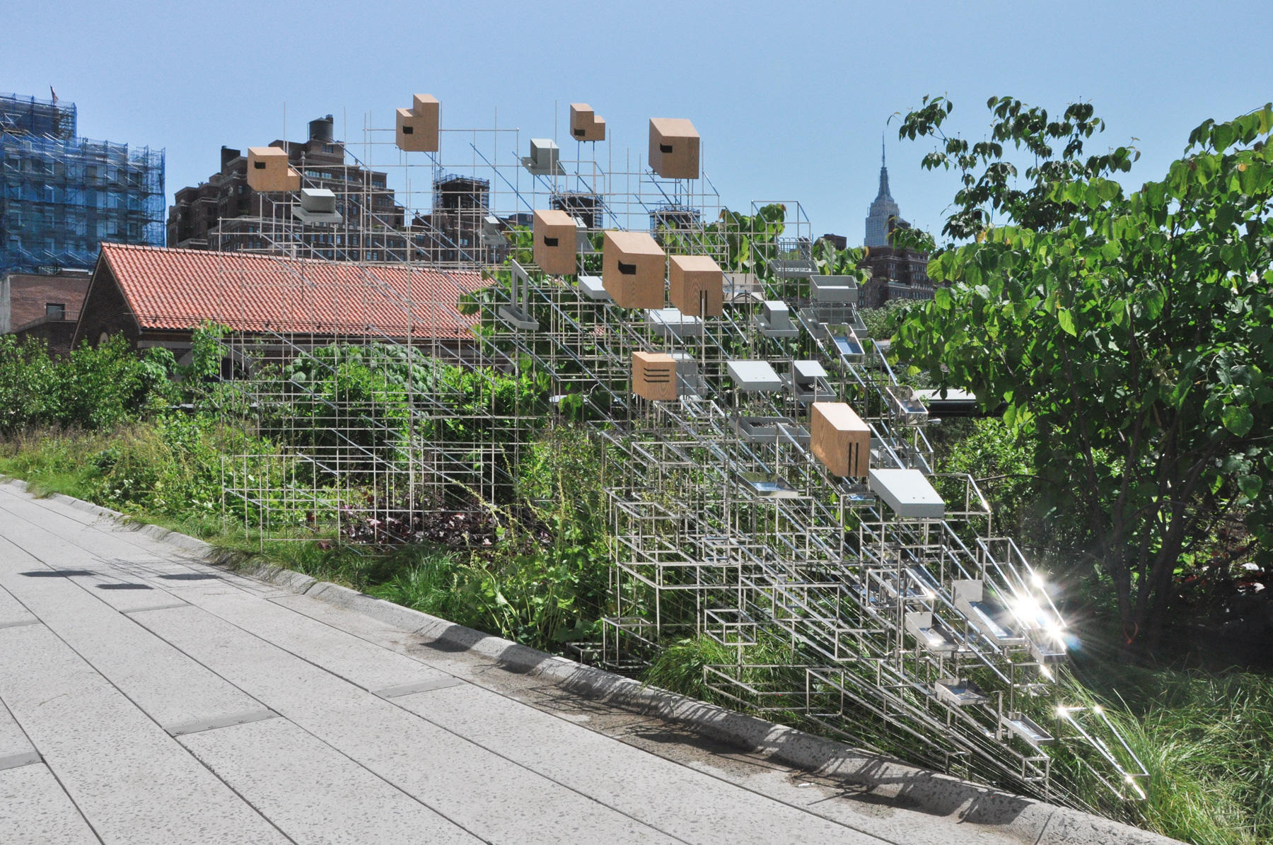 "Still Life with Landscape" by Sarah Sze