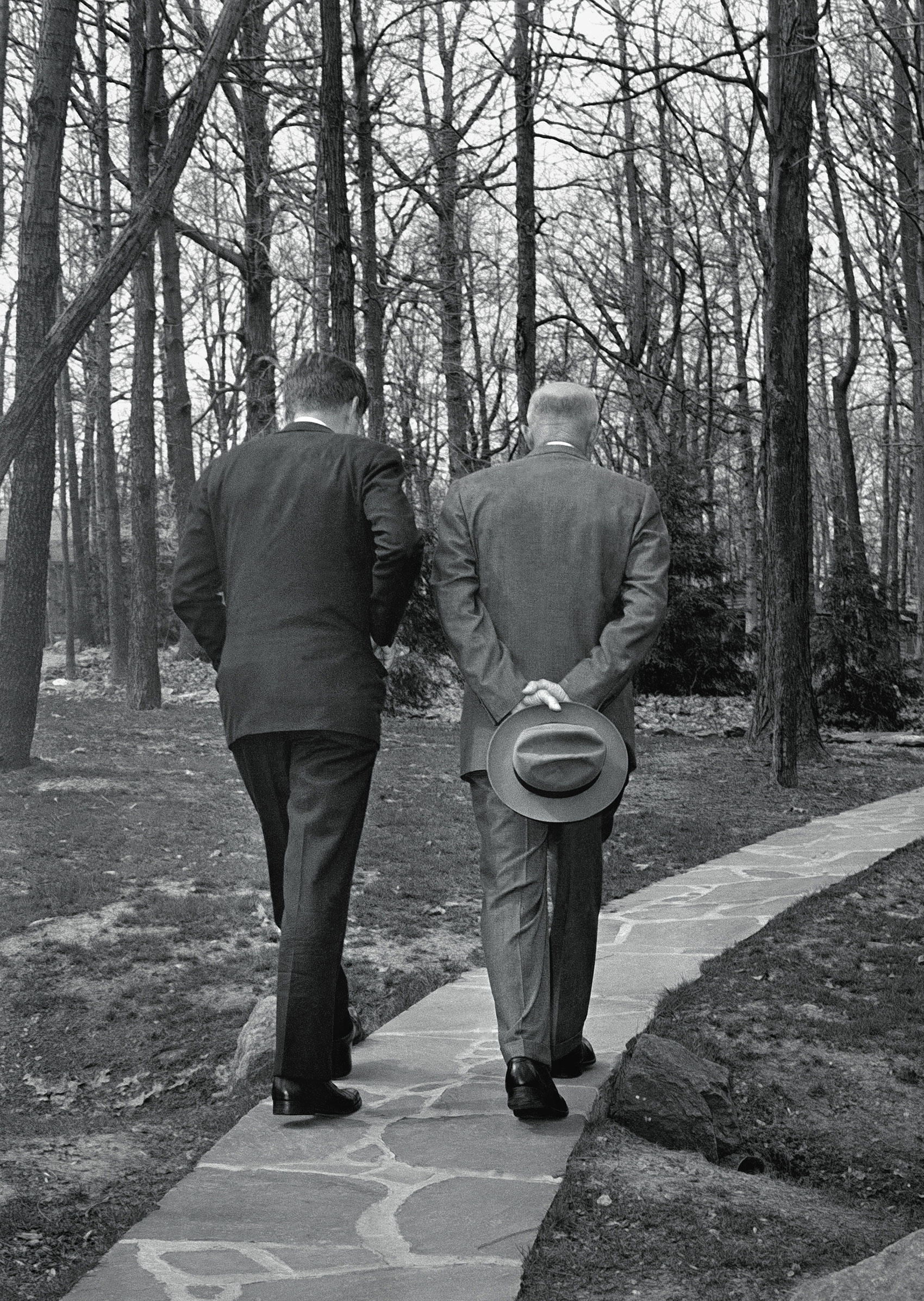 Kennedy and Eisenhower