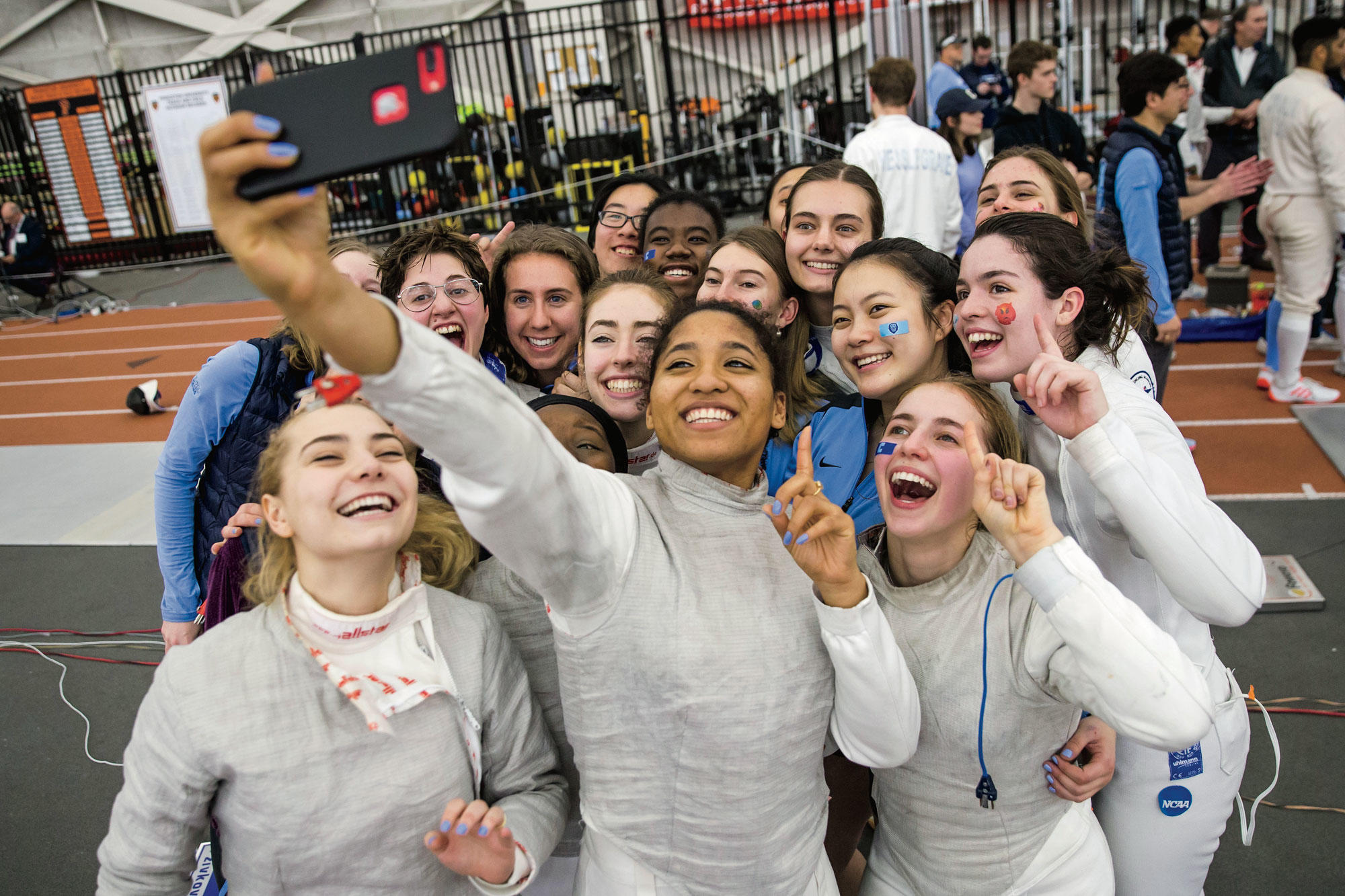 Women's fencing team