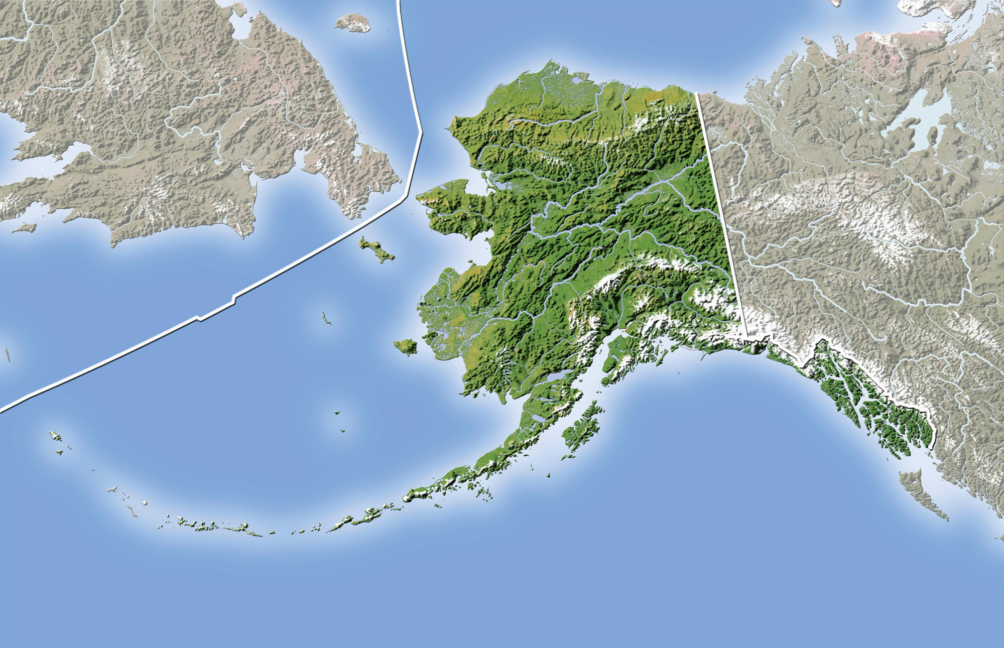 Alaska map