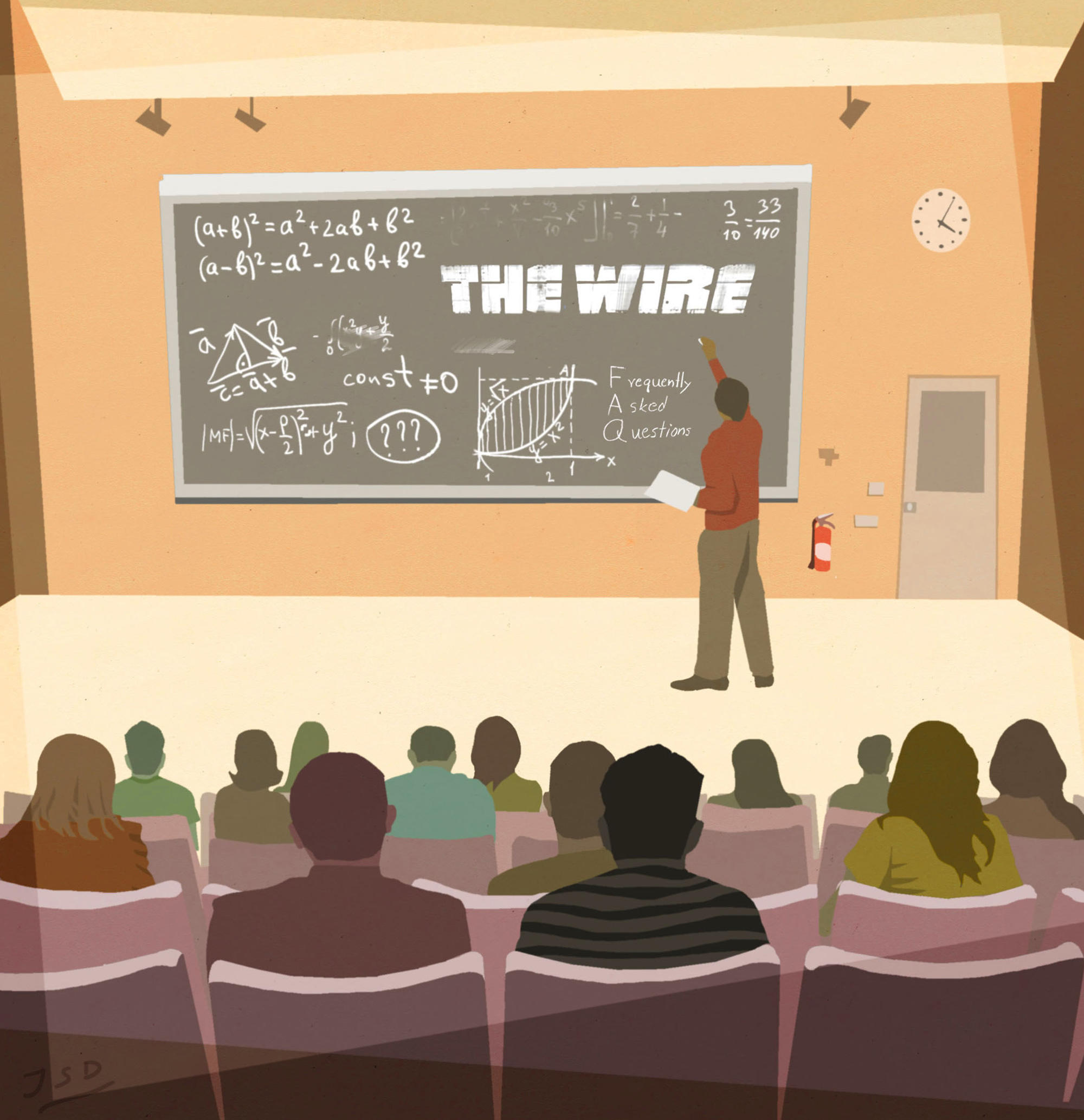 "The Wire" illustration