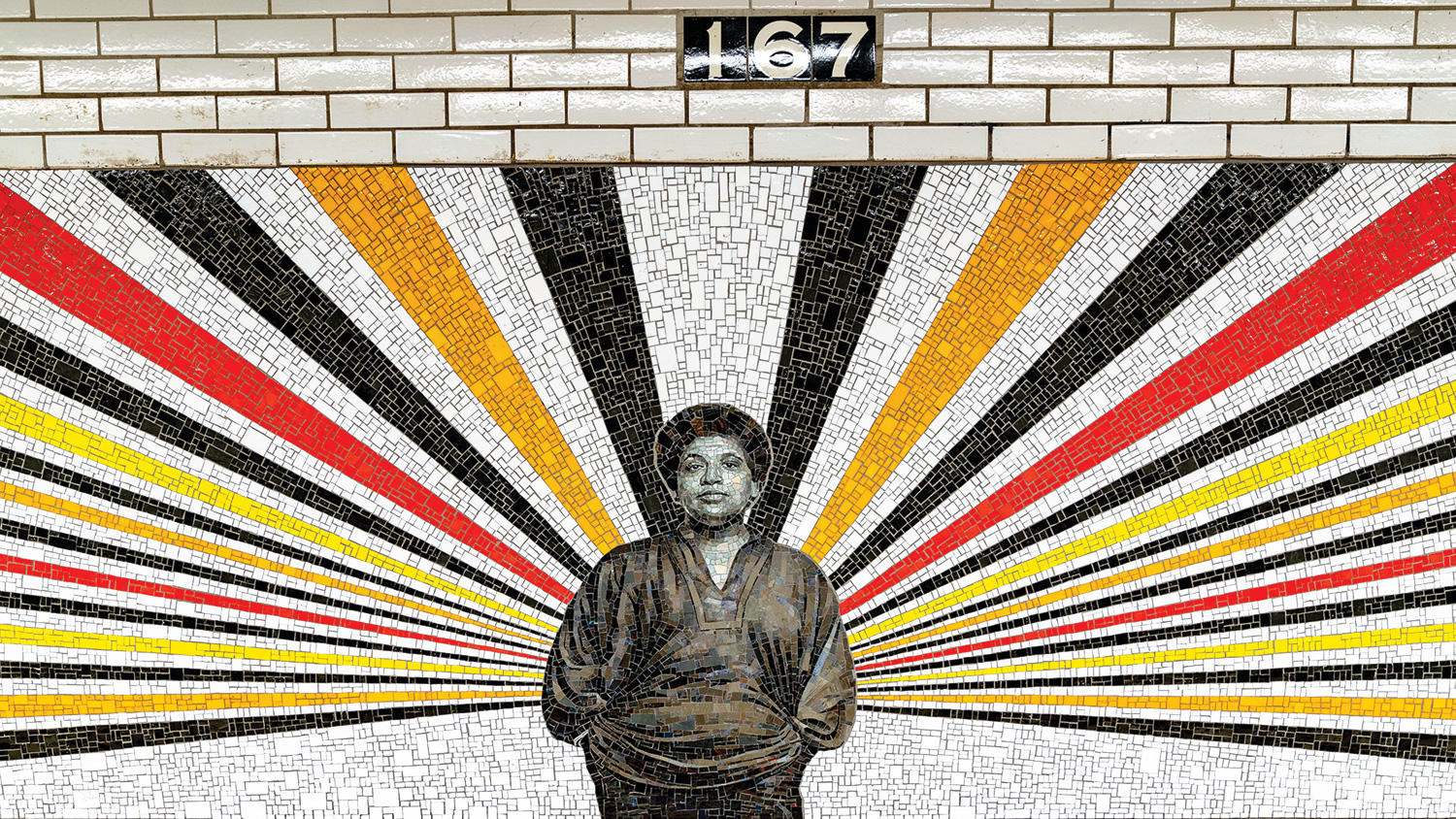 Subway mosaic