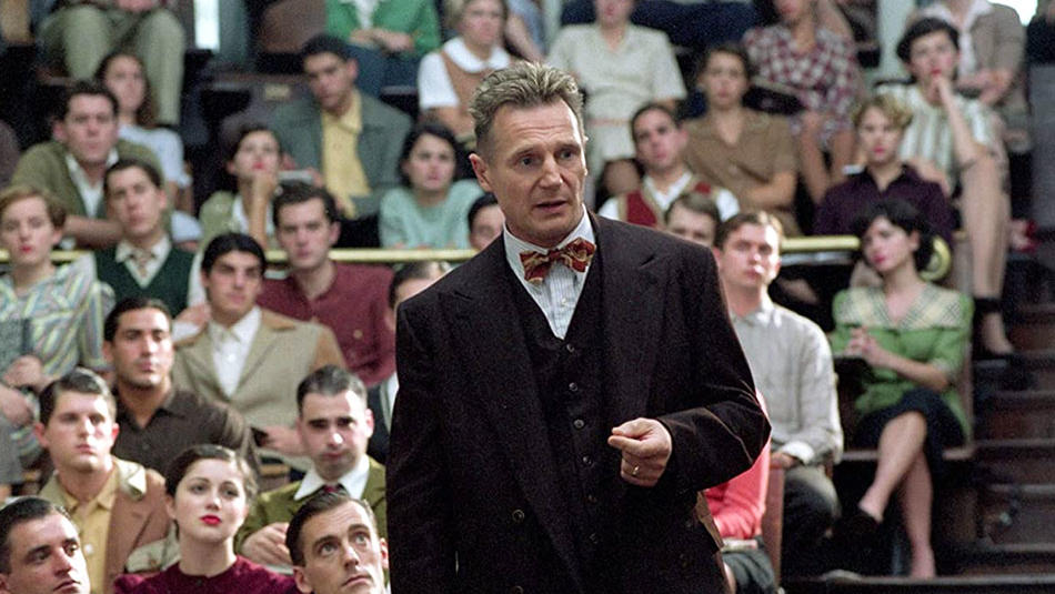 Liam Neeson as Alfred Kinsey in "Kinsey," filmed on Columbia University campus