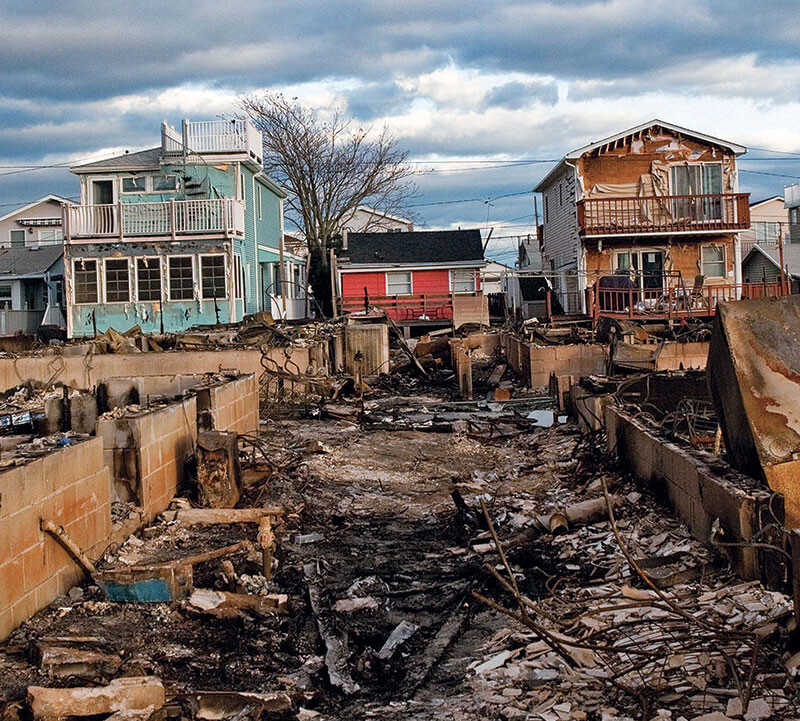 Damage from Superstorm Sandy