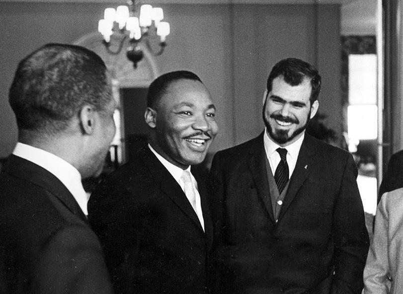 Martin Luther King at Columbia University in 1961