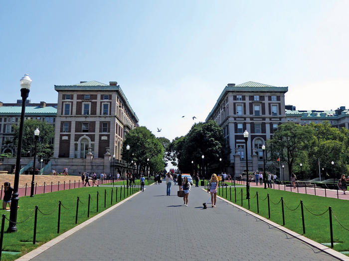Columbia University College Walk
