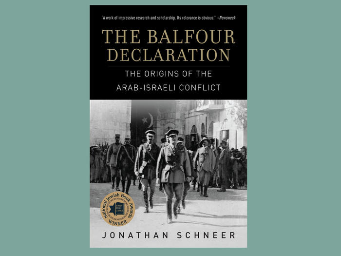 Cover of "The Balfour Declaration" by Jonathan Schneer