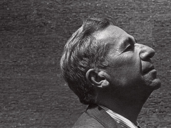 Alfred Kazin, in a 1968 portrait by Arnold Newman