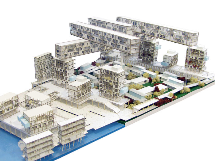 Housing model by Daniel Baciuska and Andy Vann