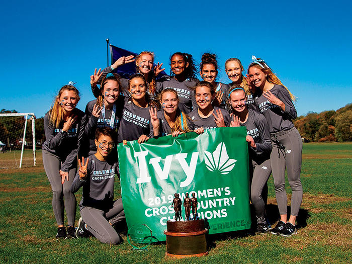 Columbia women's cross-country team, 2019