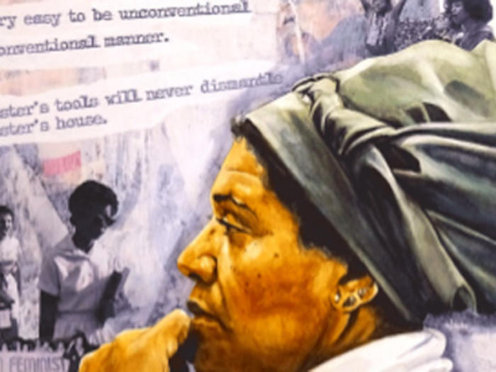 Illustration of Audre Lorde