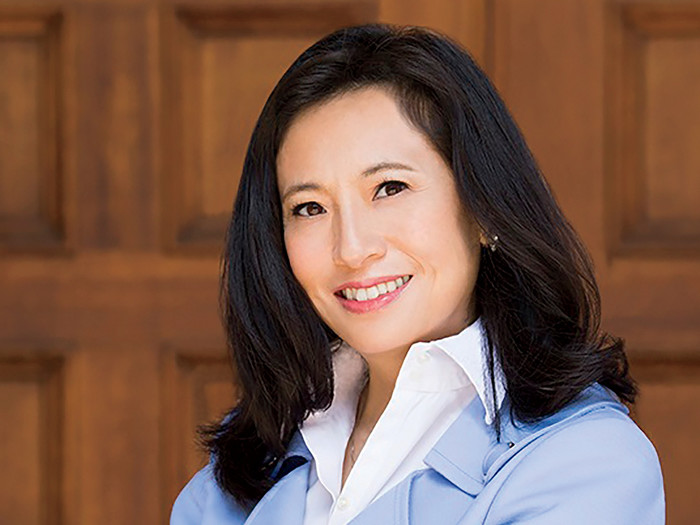 Shirley Wang, the founder and CEO of Plastpro and a member of Columbia University’s Board of Trustees