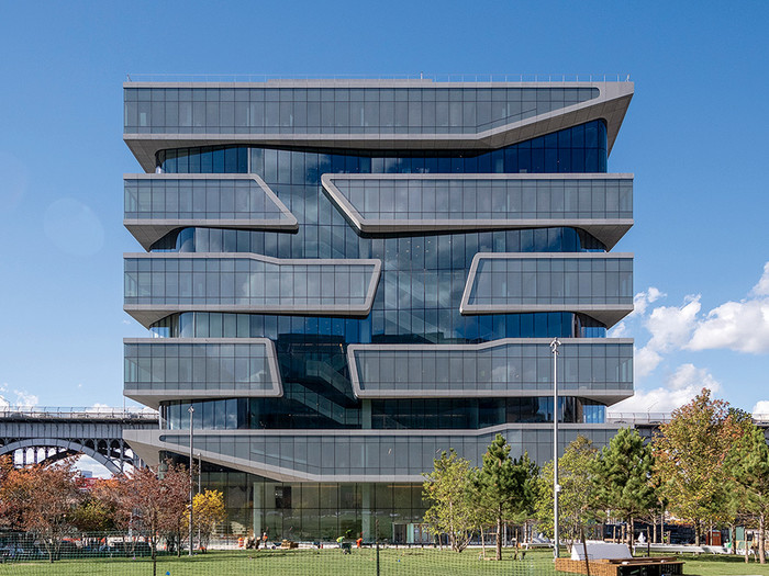 Columbia Business School's new building in Manhattanville, 2022
