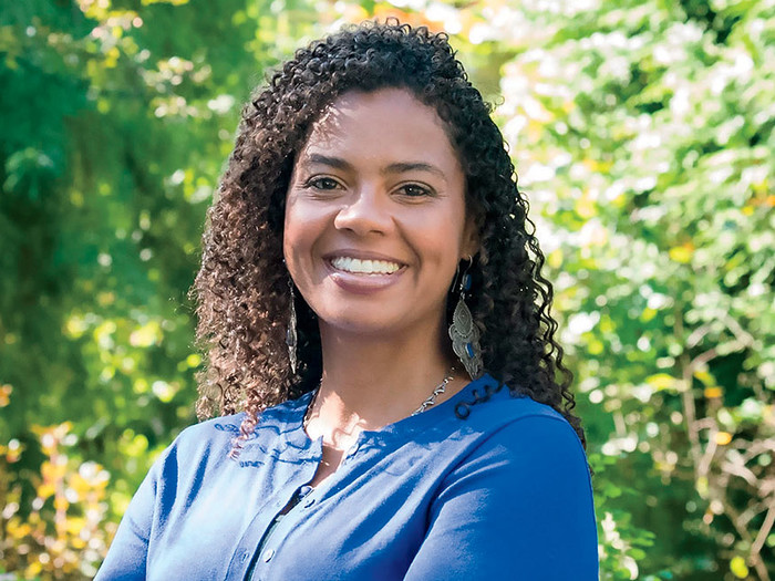Kristina G. Douglass, associate professor of climate at the Columbia Climate School