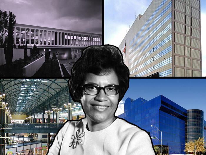 Norma Merrick Sklarek and buildings