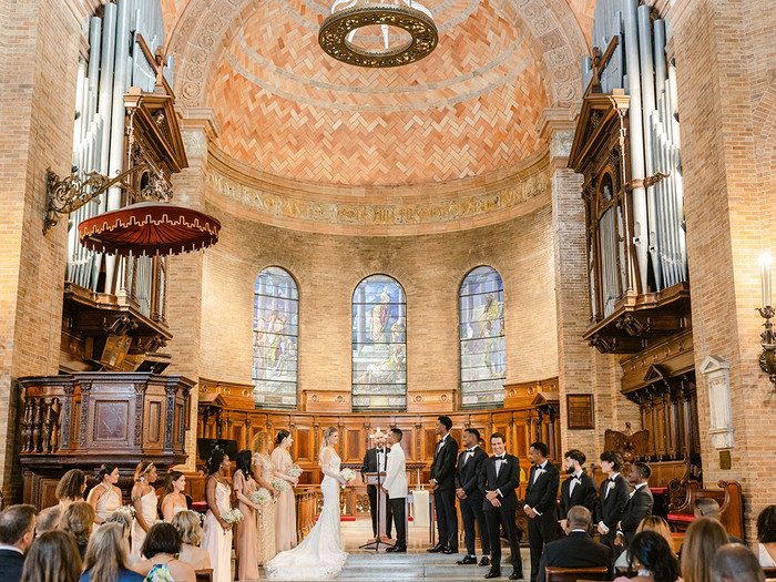 Wedding in St Pauls on Columbia campus
