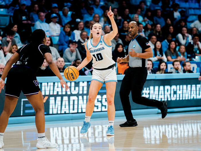The Columbia women's basketball game