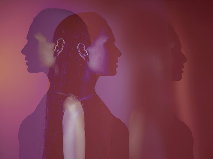 photo-illustration of woman in different poses