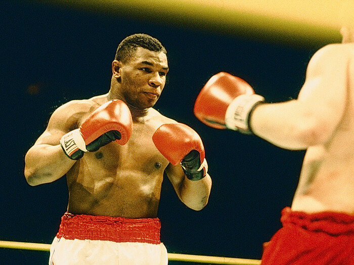 Mike Tyson vs. Steve Zouski fight at the Nassau Coliseum