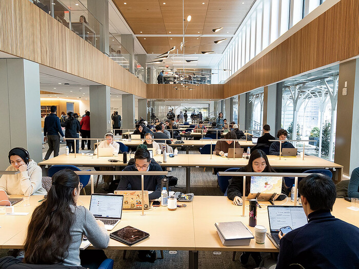 The Li Lu Law Library at Columbia