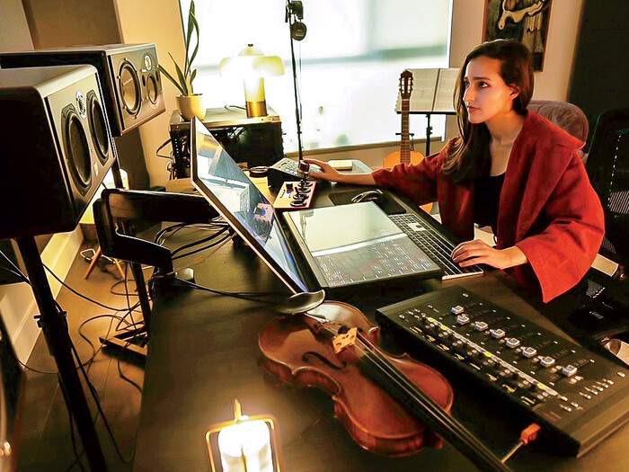 Composer Sara Barone