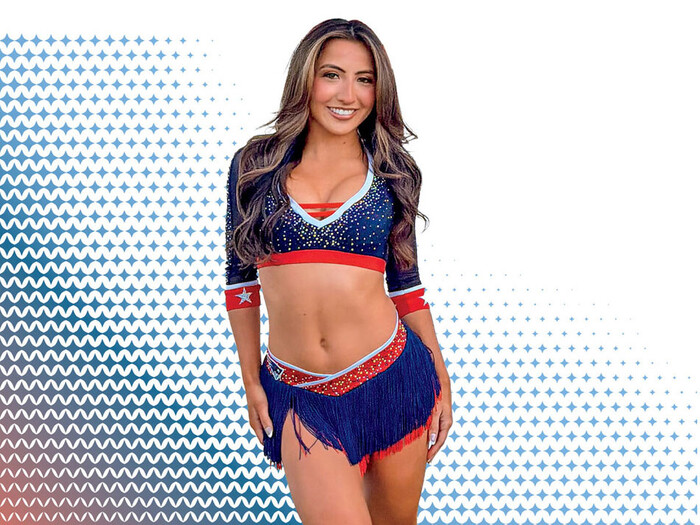 NFL Patriots cheerleader Jade Bucci