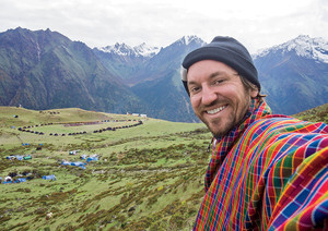 Matthew DeSantis in Bhutan