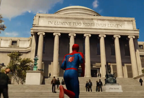 Columbia campus in Spider-man video game