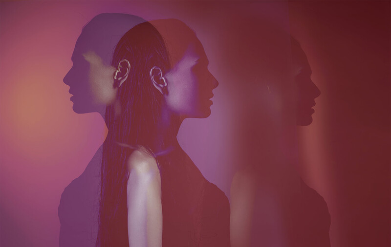 photo-illustration of woman in different poses