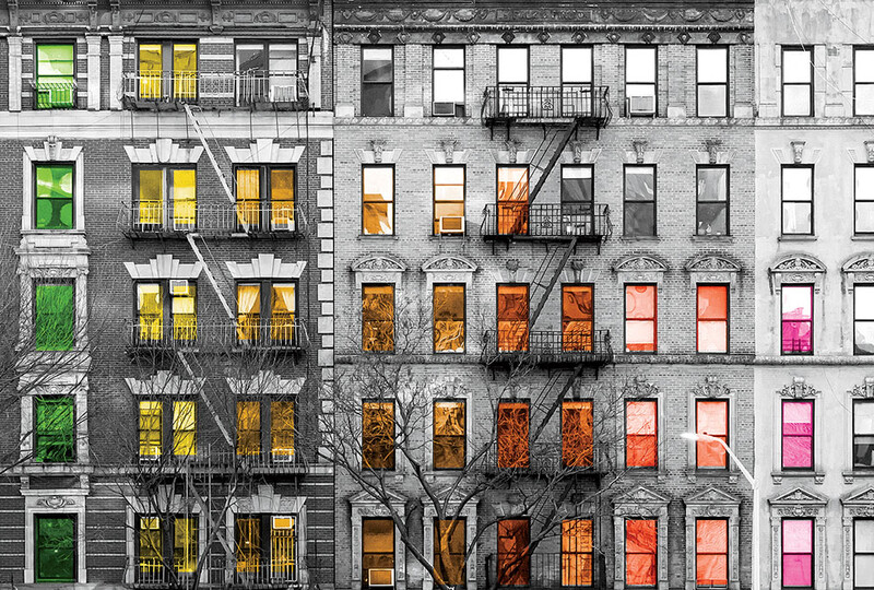 New York City apartment buildings